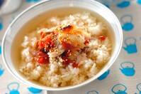 干しカレイのだし茶漬け