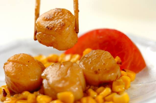 ホタテのバター焼きの作り方の手順7