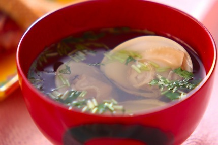 ハマグリのお吸い物