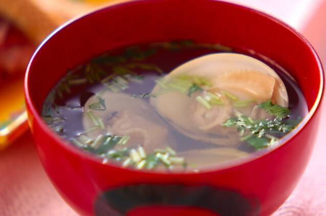 ハマグリのお吸い物