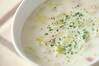 白菜のミルクスープの作り方の手順
