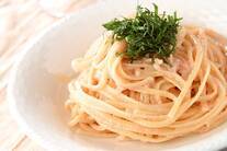 絶品の明太子パスタ クリーミーで飽きない美味しさ