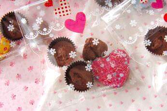 材料は2つだけ！ハート焼きチョコ