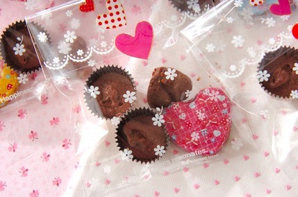 材料は2つだけ！ハート焼きチョコ