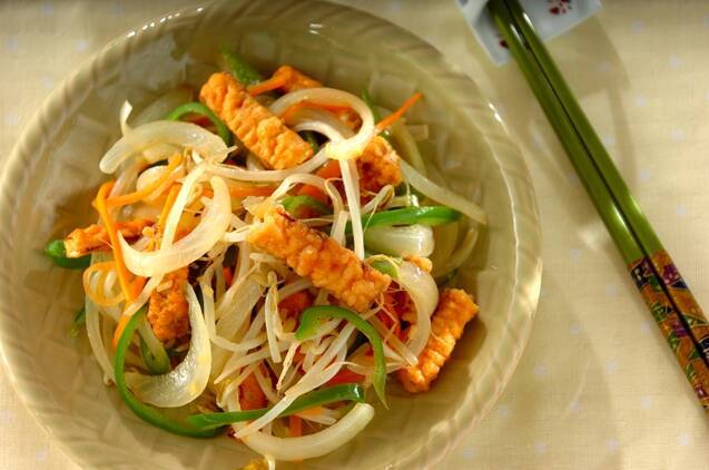 イカ天入り野菜炒め