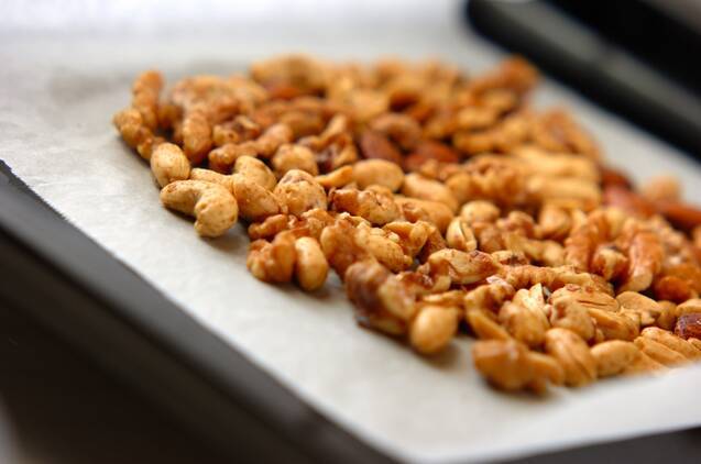 スパイシーローストナッツの作り方の手順3