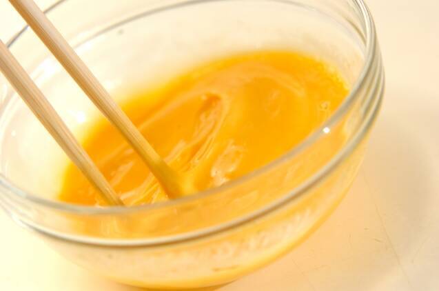 火を使わないでオムライスプレートの作り方の手順3