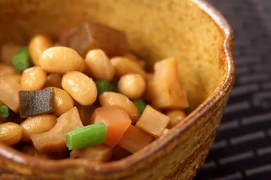 水煮大豆の五目煮 副菜 レシピ 作り方 E レシピ 料理のプロが作る簡単レシピ