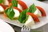 カプレーゼの作り方の手順