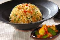 エビとザーサイチャーハン