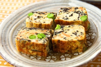 ヒジキ入り卵焼き