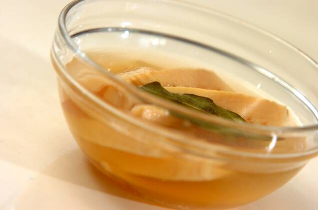 タケノコのカルパッチョの作り方の手順3