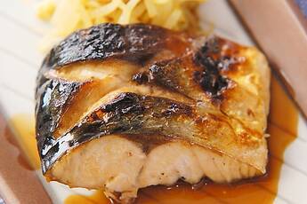 塩サバのさっぱり焼き