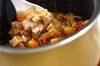 鶏肉とギンナンの炊き込みご飯の作り方の手順4