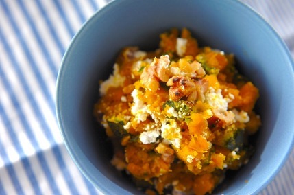 カボチャのクリスピーサラダ