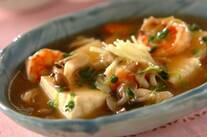 エビと豆腐のうま煮