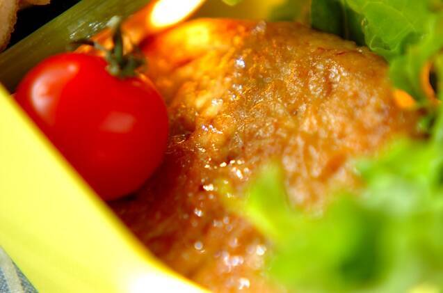 野菜たっぷりヘルシーハンバーグ