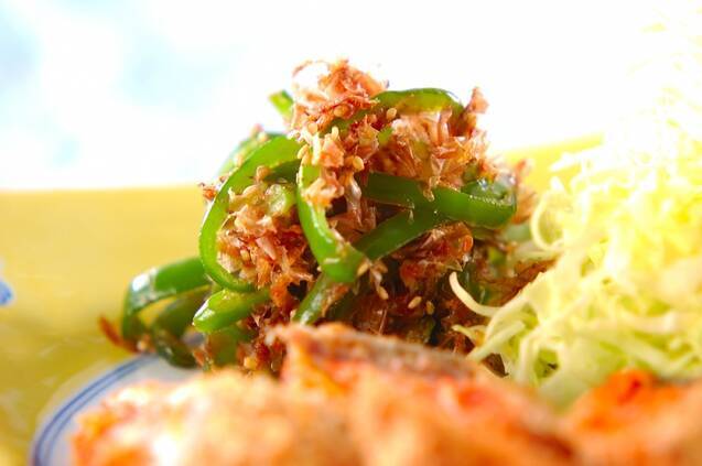 ピーマンのおかか和え