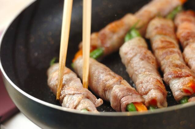 豚肉のオイスター焼きの作り方の手順4