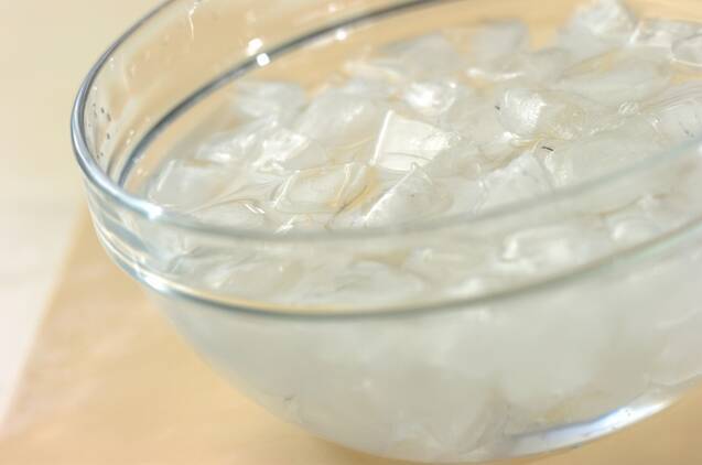 ハチミツ月見団子の作り方の手順1