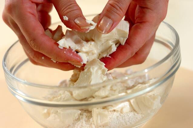 ハチミツ月見団子の作り方の手順2