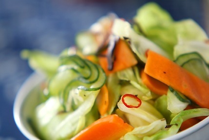 キャベツの浅漬け