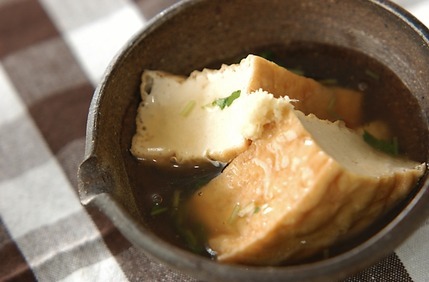 厚揚げのあんかけ