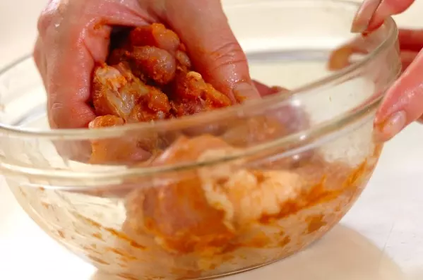 鶏もも肉のきな粉照り焼きの作り方2