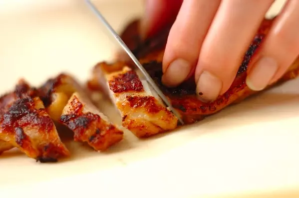 鶏もも肉のきな粉照り焼きの作り方4