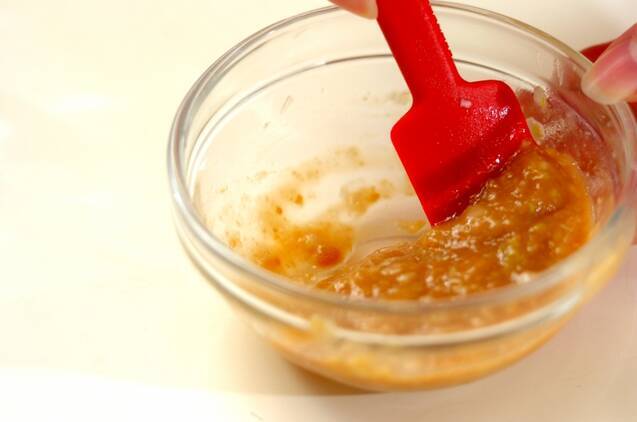 ネギみそお焼きの作り方の手順1