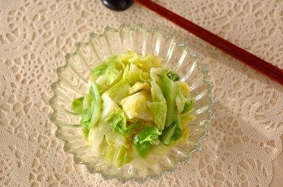 春キャベツのナムル 副菜 レシピ 作り方 E レシピ 料理のプロが作る簡単レシピ