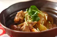 こっくり鶏と大根の酒粕煮