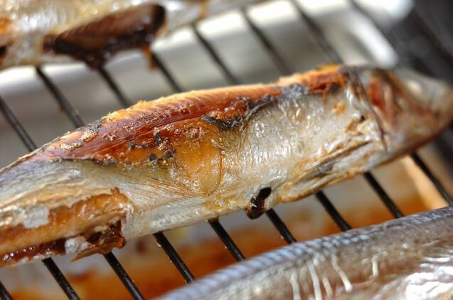 イワシの塩焼きの作り方の手順4