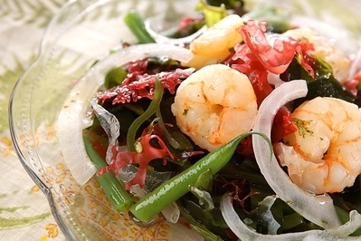 エビと海藻のサラダ 副菜 のレシピ 作り方 E レシピ 料理のプロが作る簡単レシピ