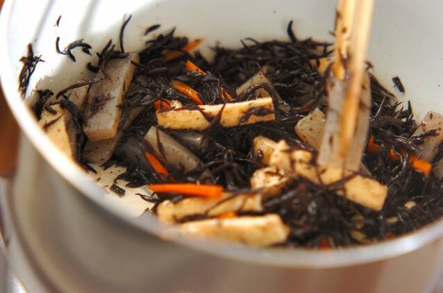 ヒジキの煮物の作り方の手順6