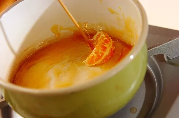 材料3つで!カリっとみかん飴 by 増田 知子さんの作り方3