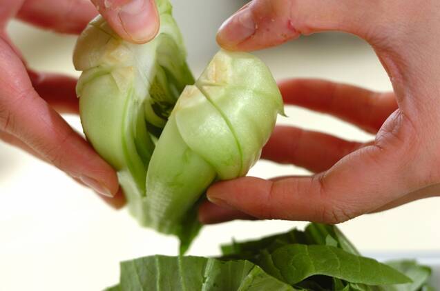 ひりょうずと野菜の煮物の作り方の手順1