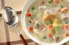 具だくさん 鮭のクリームシチューの作り方の手順
