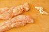 鶏ささ身と新玉ネギのマリネサラダの作り方の手順1
