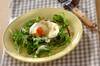 スナップエンドウと半熟卵のサラダの作り方の手順