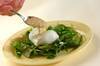 スナップエンドウと半熟卵のサラダの作り方の手順3