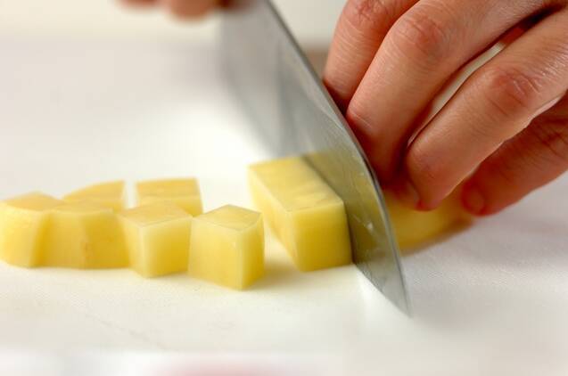 ジャガバターライスの作り方の手順1