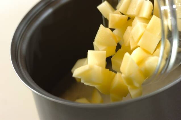 ジャガバターライスの作り方の手順2