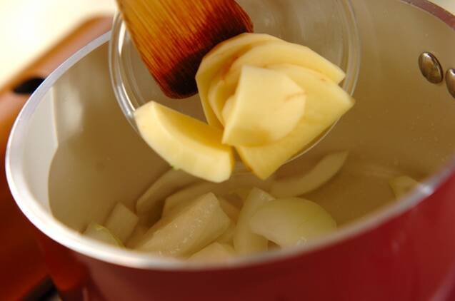 ピーマンのポタージュの作り方の手順2