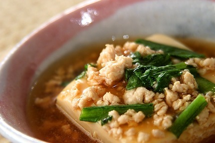豆腐の鶏そぼろ