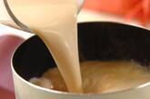 豆腐のすり流しみそ汁の作り方2