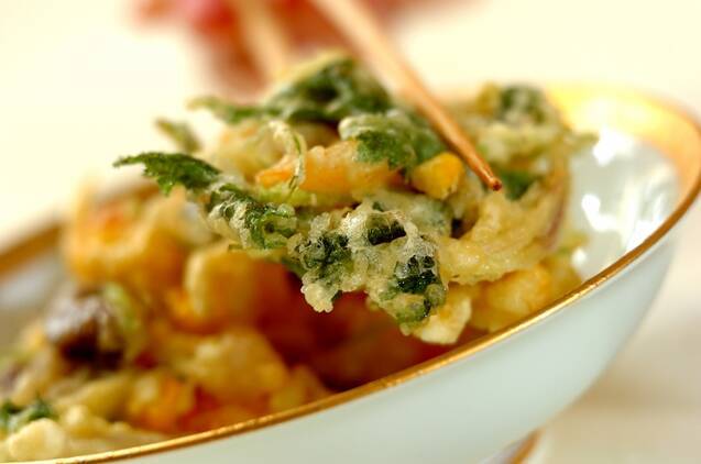 エビとコーンのかき揚げの作り方の手順11