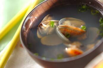 アサリのシンプルお吸い物