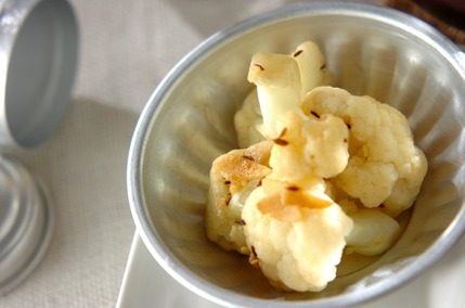 カリフラワーのクミン風味