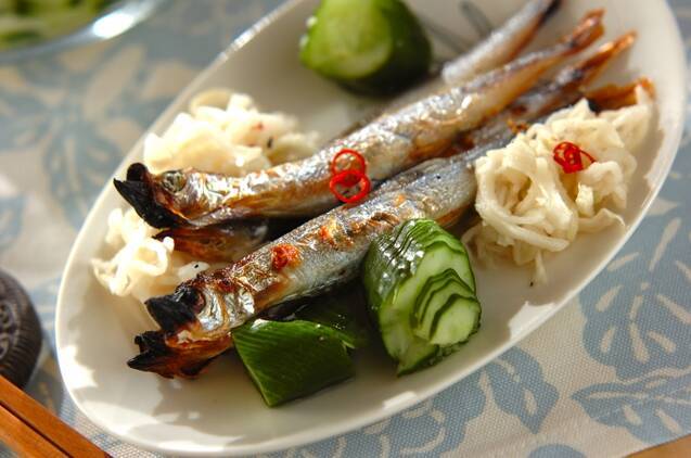 シシャモの甘酢漬け